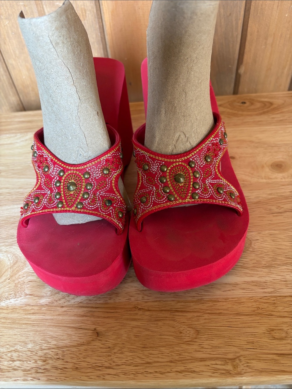 Colin Stuart Red Platform Slides